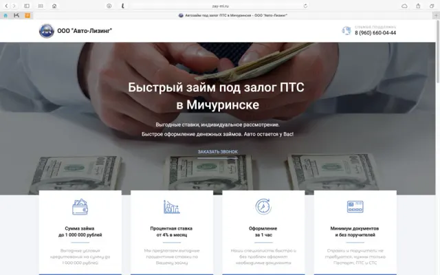 Скриншот сайта zay-mi.ru